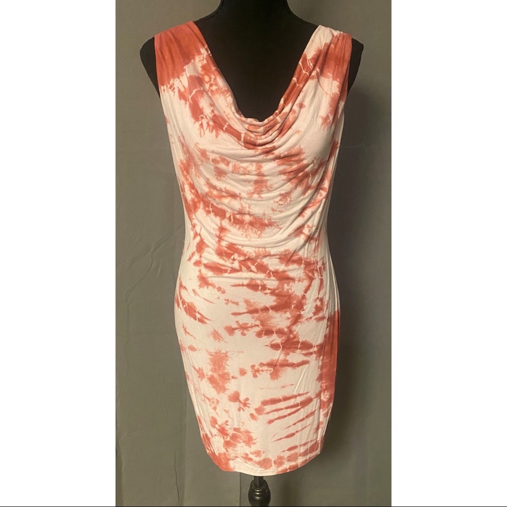 Tie Dye Patterned Dress